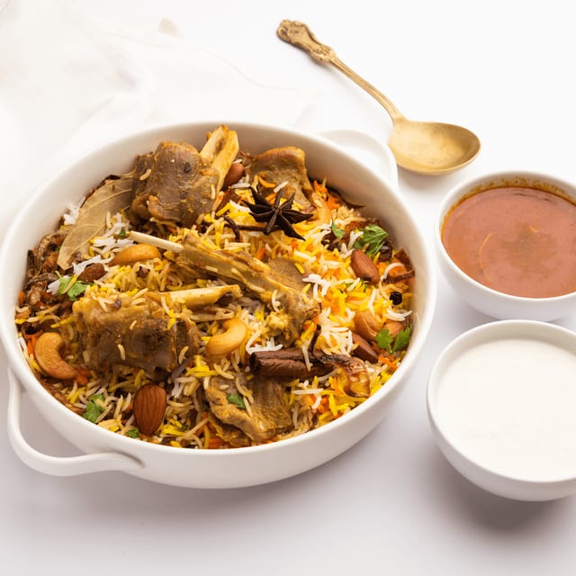 Lamb Biryani.