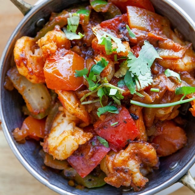 Karahi Prawns.
